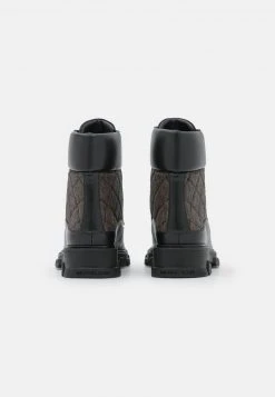 MICHAEL Michael Kors Damen RIDLEY FLAT BOOTIE - Stiefelette - Black/brown -Michael Kors Verkäufe 27736423ff474dcdaf54664b2a6227cc