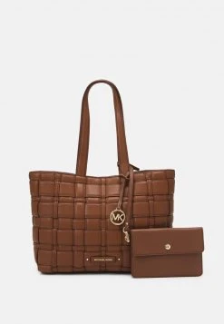 MICHAEL Michael Kors Damen IVY TOTE SET - Handtasche - Luggage -Michael Kors Verkäufe 2814a215a4104aa49b1f9e3bb9b2603a