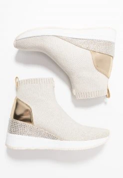 MICHAEL Michael Kors Damen SKYLER - Ankle Boot - Ecru/gold -Michael Kors Verkäufe 283241e9eaf343acbd5477bdf3544c61