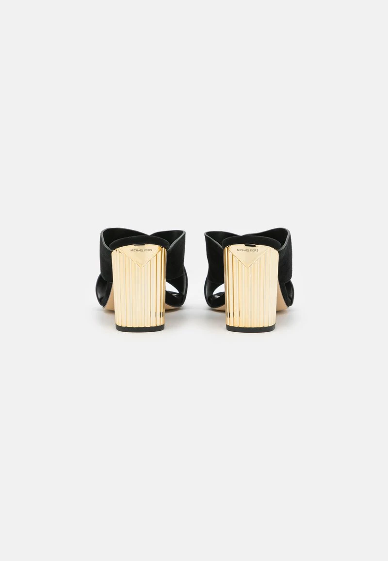 MICHAEL Michael Kors Damen PORTER MULE - Pantolette Hoch - Black 6 MICHAEL Michael Kors Damen PORTER MULE - Pantolette Hoch - Black – Bild 4