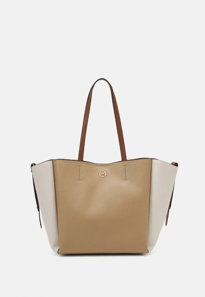 MICHAEL Michael Kors Damen FREYA OPEN TOTE - Handtasche - Camel Multi 3 MICHAEL Michael Kors Damen FREYA OPEN TOTE - Handtasche - Camel Multi
