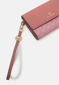 MICHAEL Michael Kors Damen JET SET CHARM FLAP WRISTLET - Geldbörse - Rose -Michael Kors Verkäufe 2d66541409874cc78f98a90feec3af81