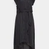 MICHAEL Michael Kors Damen HIGH LOW TIE - Maxikleid - Black -Michael Kors Verkäufe 2da5dc0b377c43fa9b7c1f7119ab0cda