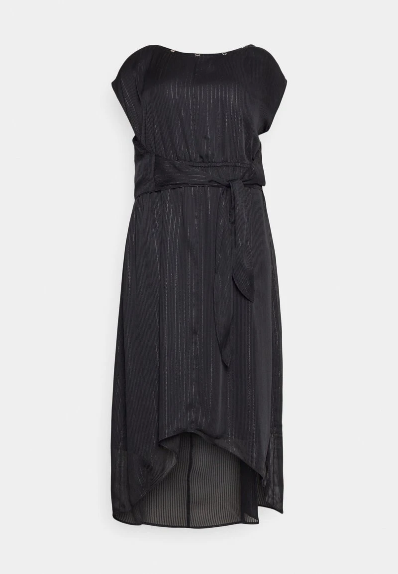 MICHAEL Michael Kors Damen HIGH LOW TIE - Maxikleid - Black 3 MICHAEL Michael Kors Damen HIGH LOW TIE - Maxikleid - Black