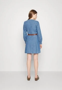 MICHAEL Michael Kors Damen DOWN MINI - Freizeitkleid - Blue Denim -Michael Kors Verkäufe 31c7f1a58cd44619ac395c05a4ba1c20