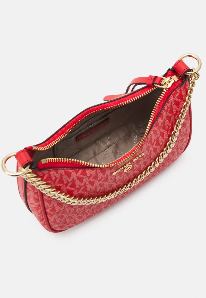 MICHAEL Michael Kors Damen JET SET CHARM CHAIN POUCHETTE - Handtasche - Sangria 5 MICHAEL Michael Kors Damen JET SET CHARM CHAIN POUCHETTE - Handtasche - Sangria – Bild 3