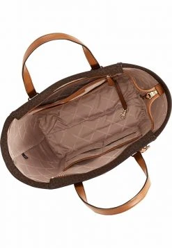 MICHAEL Michael Kors Damen CARINE MD - Shopping Bag - Mittelbraun -Michael Kors Verkäufe 32c6a452cbdd459086efeee25673cc2b