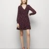 MICHAEL Michael Kors Damen FLORAL PRINTED MINI DRESS - Freizeitkleid - Berry -Michael Kors Verkäufe 332afa1c23134ffcb6df02210024ca82