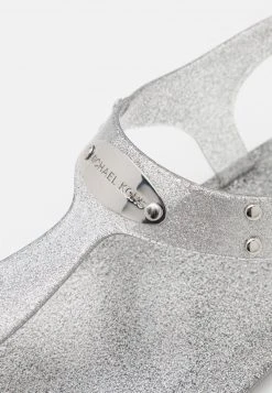 MICHAEL Michael Kors Damen PLATE - Zehentrenner - Silver -Michael Kors Verkäufe 34c6c25dad884fe5a230768745e7ca5d