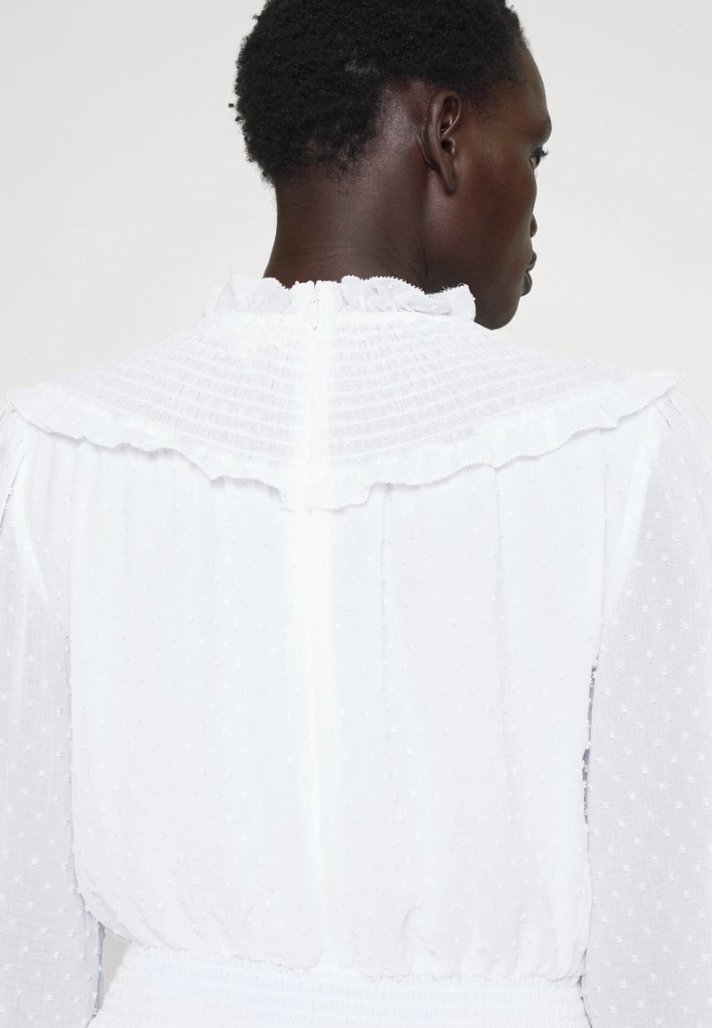 MICHAEL Michael Kors Damen SWISS DOT SMOCKED DRESS - Freizeitkleid - White 8 MICHAEL Michael Kors Damen SWISS DOT SMOCKED DRESS - Freizeitkleid - White – Bild 6