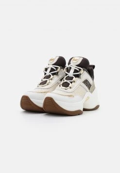 MICHAEL Michael Kors Damen OLYMPIA TRAINER - Sneaker Low - Pale Gold -Michael Kors Verkäufe 35ead28dd76e4f5299c0a4e9de56ed24