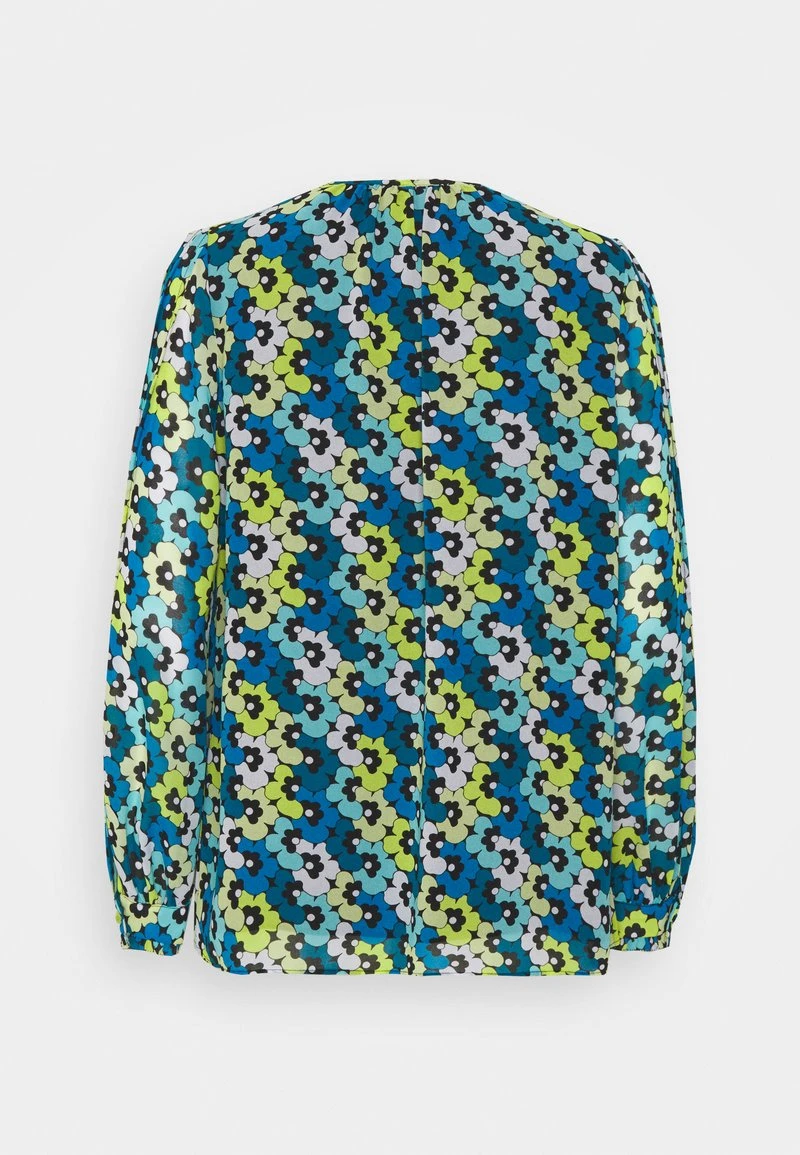 MICHAEL Michael Kors Damen FLORAL TIE - Bluse - Limeade 10 MICHAEL Michael Kors Damen FLORAL TIE - Bluse - Limeade – Bild 8