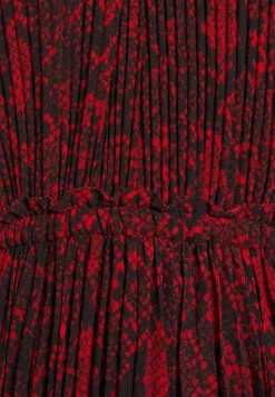 MICHAEL Michael Kors Damen SOFT PYTHON - Cocktailkleid/festliches Kleid - Crimson -Michael Kors Verkäufe 3654999264c34cf9bed1b298e6a23366