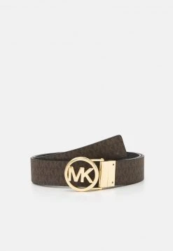 MICHAEL Michael Kors Damen LOGO REVERSIBLE BELT - Gürtel - Black/brown/gold 10 MICHAEL Michael Kors Damen LOGO REVERSIBLE BELT - Gürtel - Black/brown/gold -Michael Kors Verkäufe 3830588958254df0a499239649ed66f9