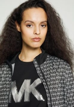 MICHAEL Michael Kors Damen SEQN LOGO TEE - T-Shirt Print - Black 12 MICHAEL Michael Kors Damen SEQN LOGO TEE - T-Shirt Print - Black -Michael Kors Verkäufe 3983f36baa2b42bda5d0fee5c9d5f40a