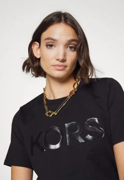 MICHAEL Michael Kors Damen TONAL CLASSIC - T-Shirt Print - Black -Michael Kors Verkäufe 3a3da08ac312470cbf13e8be934adedf