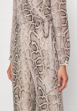 MICHAEL Michael Kors Damen SUPER SNAKE WRAP - Jumpsuit - Dune -Michael Kors Verkäufe 3c80ed8ab4e845b387a93b76e138c572