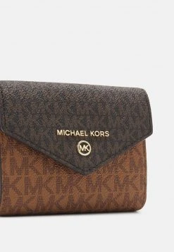 MICHAEL Michael Kors Damen JET SET CHARM TRIFOLD - Geldbörse - Brown -Michael Kors Verkäufe 3d558e6bcda24a0688b1de7065572384