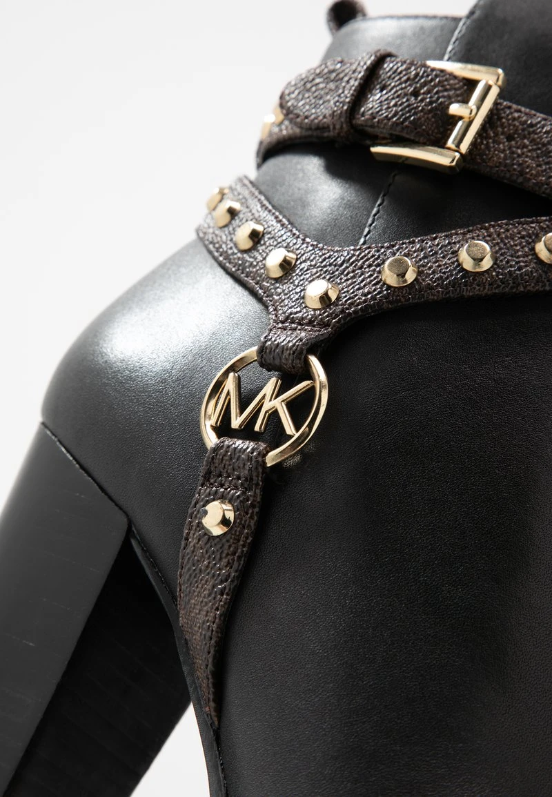 MICHAEL Michael Kors Damen PRESTON BOOTIE - High Heel Stiefelette - Black/brown 5 MICHAEL Michael Kors Damen PRESTON BOOTIE - High Heel Stiefelette - Black/brown – Bild 3