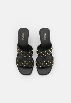 MICHAEL Michael Kors Damen AMELIA MULE - Pantolette Hoch - Black -Michael Kors Verkäufe 3fe5e531c1654375afcfa97fa5e53d49