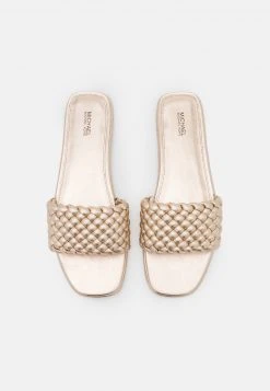 MICHAEL Michael Kors Damen AMELIA FLAT - Pantolette Flach - Antique Gold 11 MICHAEL Michael Kors Damen AMELIA FLAT - Pantolette Flach - Antique Gold -Michael Kors Verkäufe 413c7e5413144a649512d6f72faeefe4