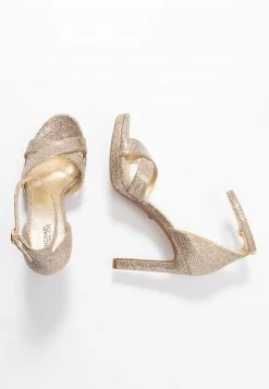 MICHAEL Michael Kors Damen ALEXIA - High Heel Sandalette - Sand -Michael Kors Verkäufe 41622196c6da4fdc98bd6df51138a662