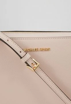 MICHAEL Michael Kors Damen JET SET TRAVEL CROSSBODY - Umhängetasche - Soft Pink -Michael Kors Verkäufe 44ff9915da2e4e07ae577ed285e9c9eb