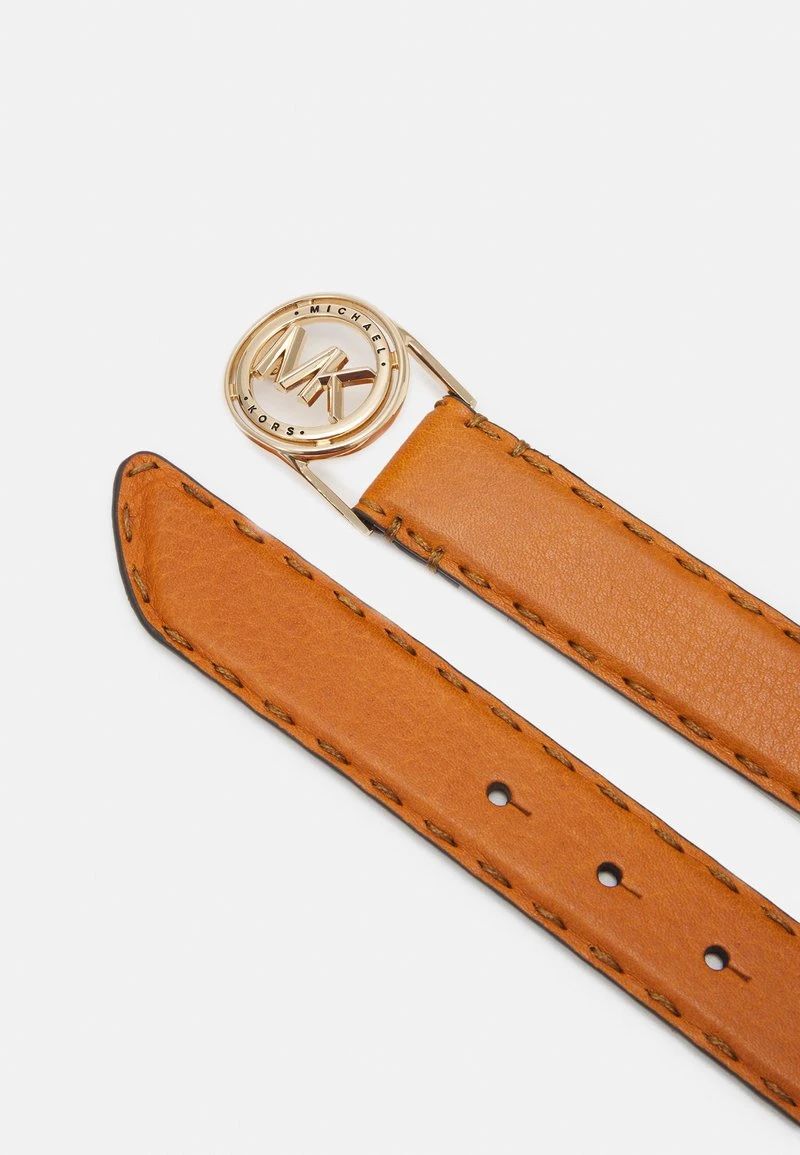 MICHAEL Michael Kors Damen LOGO BELT WITH HAND STITCHING - Gürtel - Luggage 4 MICHAEL Michael Kors Damen LOGO BELT WITH HAND STITCHING - Gürtel - Luggage – Bild 2