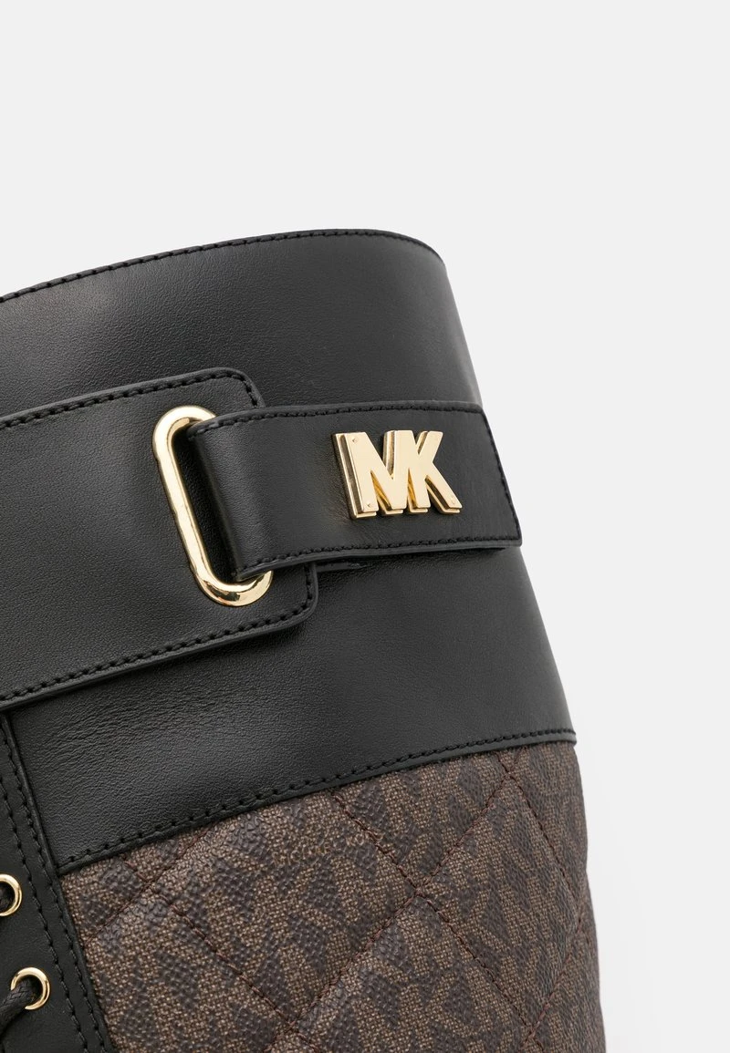 MICHAEL Michael Kors Damen STARK BOOT - Schnürstiefel - Black/brown 9 MICHAEL Michael Kors Damen STARK BOOT - Schnürstiefel - Black/brown – Bild 7