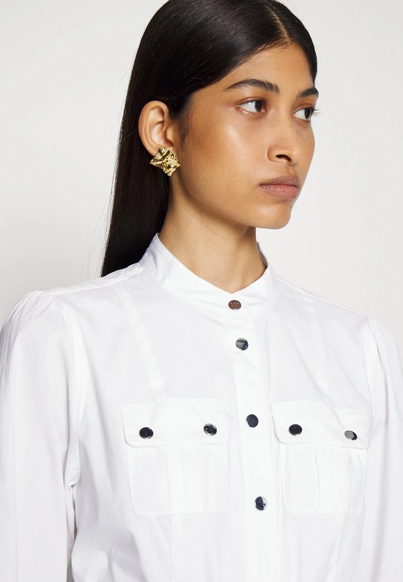 UTILITY DRESS - Freizeitkleid - white MICHAEL Michael Kors Damen UTILITY DRESS - Freizeitkleid - White -Michael Kors Verkäufe 47742fc32b634fc0af1e1382351ebb21