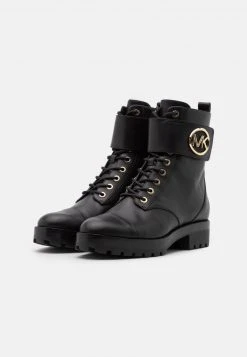 MICHAEL Michael Kors Damen TATUM BOOT - Schnürstiefelette - Black -Michael Kors Verkäufe 4989a2004ad144bdaed16bf7fdfe4e82