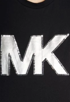 MICHAEL Michael Kors Damen SEQN LOGO TEE - T-Shirt Print - Black 15 MICHAEL Michael Kors Damen SEQN LOGO TEE - T-Shirt Print - Black -Michael Kors Verkäufe 4a1939460bdd4231b961f7e6eb7d938a