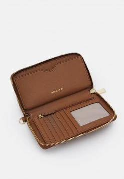 MICHAEL Michael Kors Damen JET SET FLAT CASE - Geldbörse - Tan -Michael Kors Verkäufe 4b3956b8d7cc416aa075f143f306a5e3