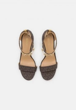 MICHAEL Michael Kors Damen KELLI - High Heel Sandalette - Brown -Michael Kors Verkäufe 4bb5dc6e675b4d0b8310fc1d5831d900