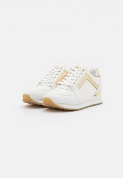 MICHAEL Michael Kors Damen BILLIE TRAINER - Sneaker Low - Optic White/gold -Michael Kors Verkäufe 4d370019d3134c30bde658de0a7d2475