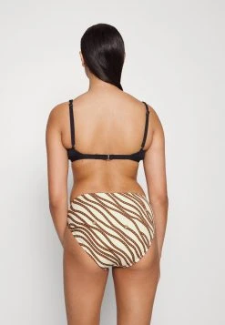 MICHAEL Michael Kors Damen DIAGONAL BELT HIGH LEG BOTTOM - Bikini-Hose - Bone -Michael Kors Verkäufe 4ff293238a774be2ab4ae5d3499ad159