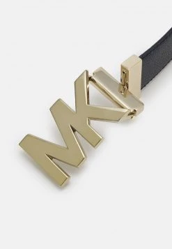 MICHAEL Michael Kors Damen PEBBLE TO LOGO ON PLAQ - Gürtel - Admiral Pale Blue -Michael Kors Verkäufe 51176e8513f0404c97b654dbebb40ed1