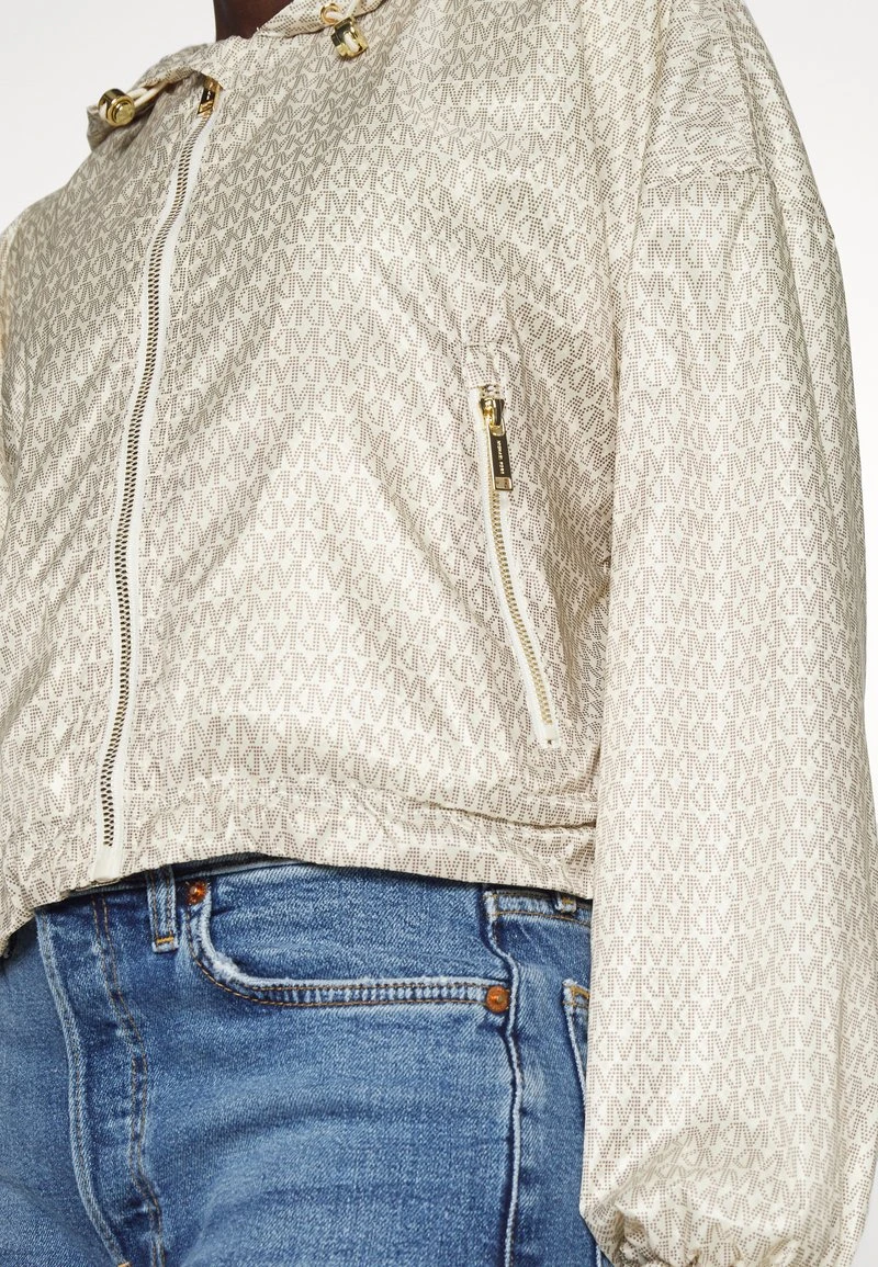 MICHAEL Michael Kors Damen LOGO CROP - Bomberjacke - Bone 8 MICHAEL Michael Kors Damen LOGO CROP - Bomberjacke - Bone – Bild 6