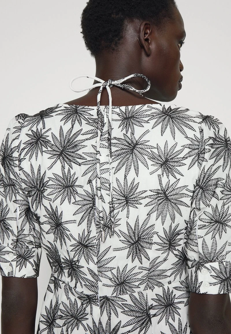 MICHAEL Michael Kors Damen LAWN MINI DRESS - Freizeitkleid - White/black 8 MICHAEL Michael Kors Damen LAWN MINI DRESS - Freizeitkleid - White/black – Bild 6