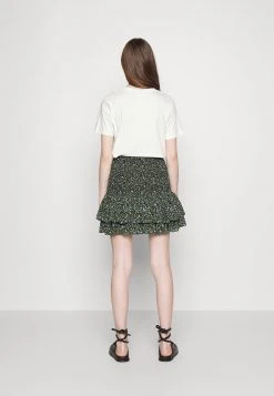 MICHAEL Michael Kors Damen VINE SKIRT - A-Linien-Rock - Black -Michael Kors Verkäufe 534d5d605b6e442c809743f09049b33d