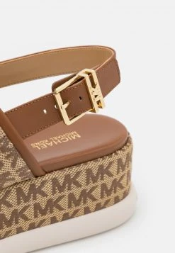 MICHAEL Michael Kors Damen PRESLEY - Plateausandalette - Beige/ebony -Michael Kors Verkäufe 5364e347402e429d9d5b57557706f46f