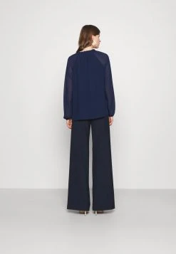 MICHAEL Michael Kors Damen SOLID CHAIN - Bluse - Navy 10 MICHAEL Michael Kors Damen SOLID CHAIN - Bluse - Navy -Michael Kors Verkäufe 5427521ea69545439a9f36b0f255d700