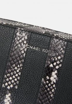 MICHAEL Michael Kors Damen JET CAMERA BAG - Umhängetasche - Black/white -Michael Kors Verkäufe 5478ed3fcee64951963e43309b43b660