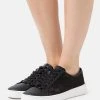 MICHAEL Michael Kors Damen OLIVIA LACE UP - Sneaker Low - Black -Michael Kors Verkäufe 555a7d5adb784a4793506d2fcae6c114