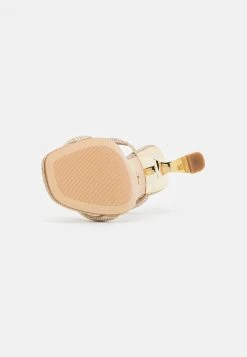 MICHAEL Michael Kors Damen CLARA - Pantolette Hoch - Pale Gold -Michael Kors Verkäufe 57446d21292146e78fbf715737633f57