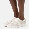 MICHAEL Michael Kors Damen JUNO STRIPE LACE UP - Sneaker Low - Vanilla -Michael Kors Verkäufe 57692a3b1de84ba7a47de0f46fb1f814