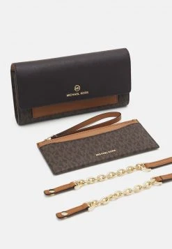 MICHAEL Michael Kors Damen JET SET CHARM - Clutch - Acorn -Michael Kors Verkäufe 599a0ec47ea74d978c3b74e628d75fd7