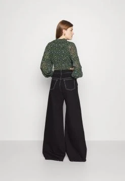 MICHAEL Michael Kors Damen Bluse - Black 10 MICHAEL Michael Kors Damen Bluse - Black -Michael Kors Verkäufe 5a06122bdeea4548b765d7a043a206a0