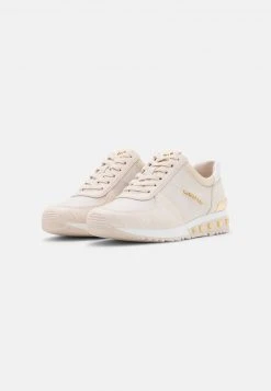 MICHAEL Michael Kors Damen ALLIE WRAP TRAINER - Sneaker Low - Light Cream -Michael Kors Verkäufe 5a07b14c0ffd43c29eb38396a65b12d6
