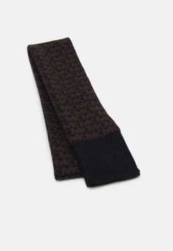 MICHAEL Michael Kors Damen MINI LOGO SCARF - Schal - Chocolate
